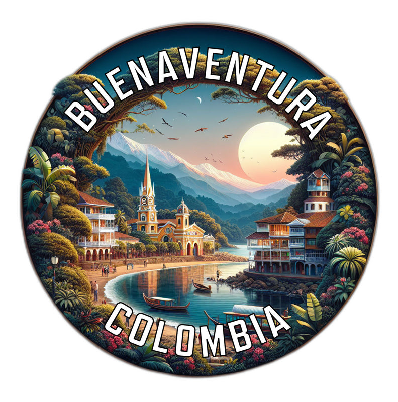 Buenaventura Colombia Souvenir Vinyl Decal Sticker 6-Inch