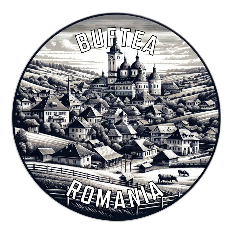 Buftea Romania Souvenir Vinyl Decal Sticker 2-Inch