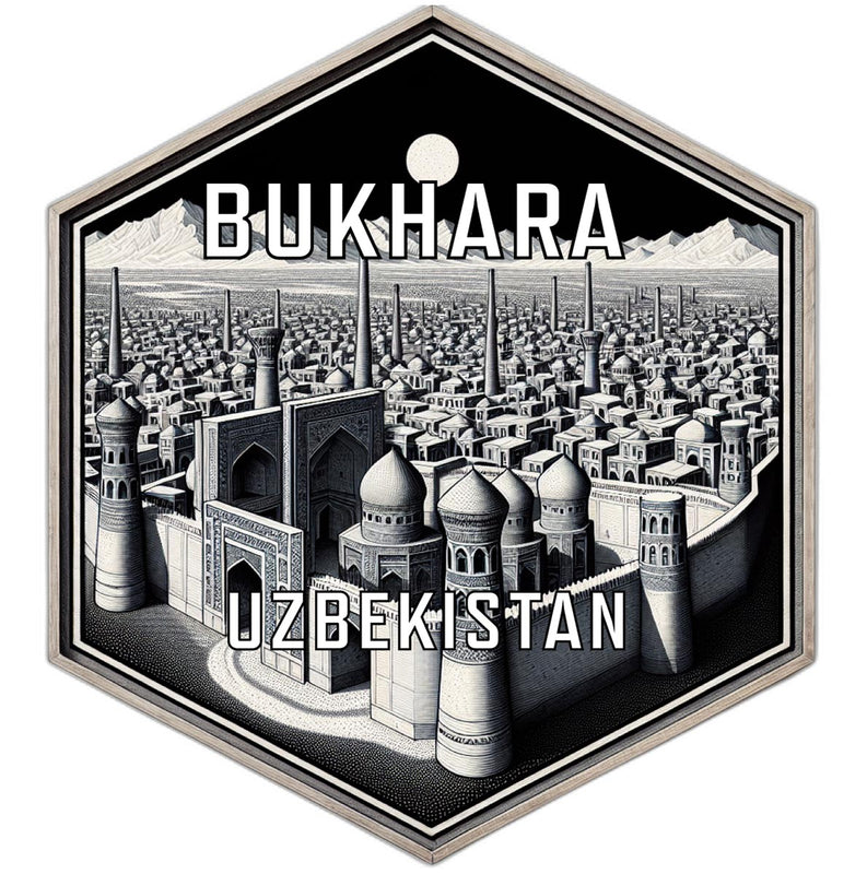 Bukhara Uzbekistan Travel Destination Souvenir Vinyl Decal Sticker 2-Inch