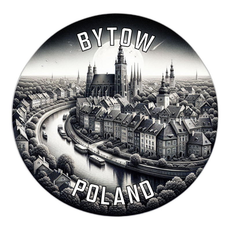 Bytow Poland Souvenir Vinyl Decal Sticker 2-Inch