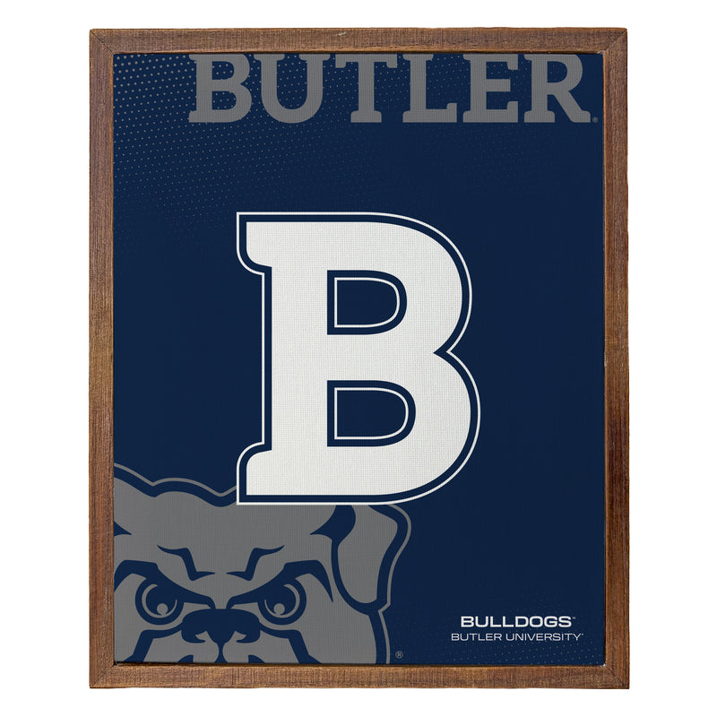 Butler Bulldogs Officially Licensed 8" x 10"-Inches Canvas Frame