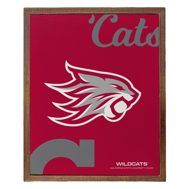 California State University, Chico Officially Licensed 8" x 10"-Inches Canvas Frame