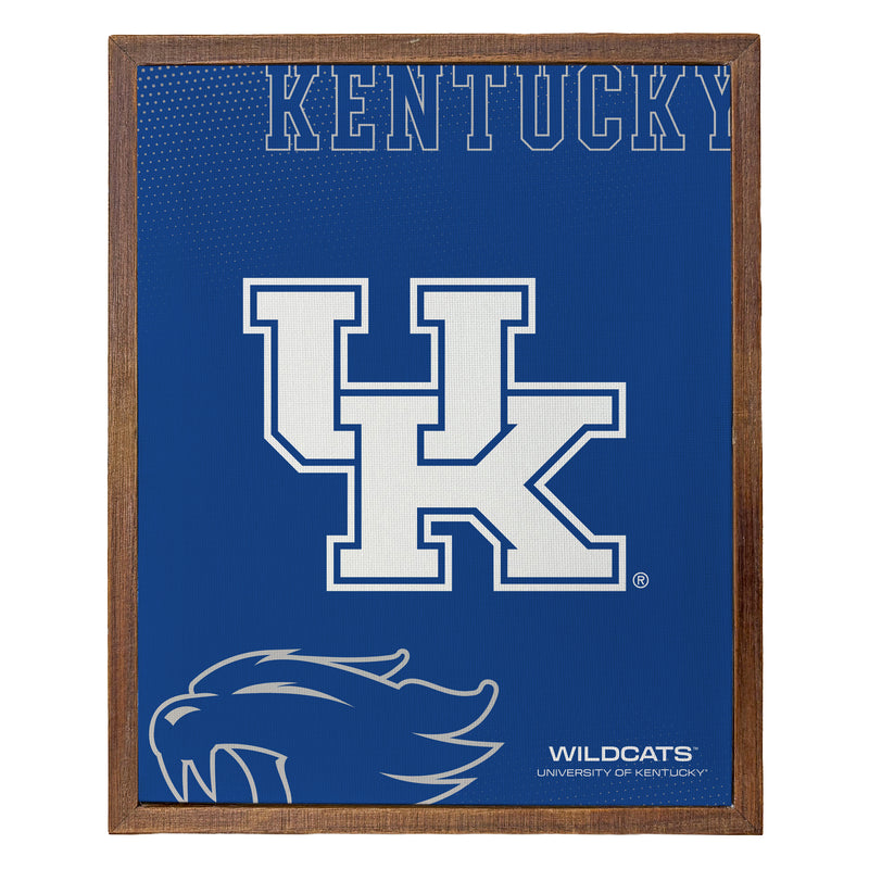 Kentucky Wildcats Officially Licensed 8" x 10"-Inches Canvas Frame