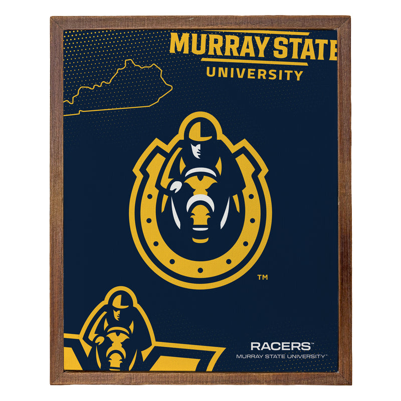 Murray State University Officially Licensed 8" x 10"-Inches Canvas Frame