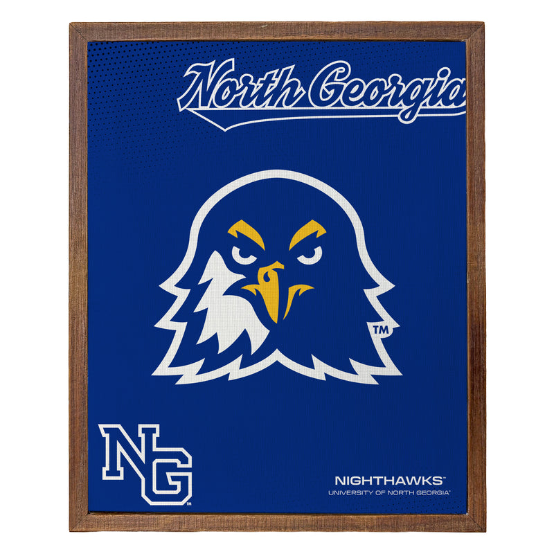 North Georgia Nighthawks Officially Licensed 8" x 10"-Inches Canvas Frame