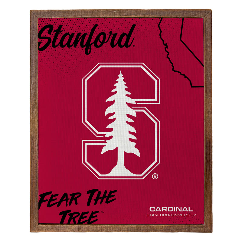 Stanford University Officially Licensed 8" x 10"-Inches Canvas Frame