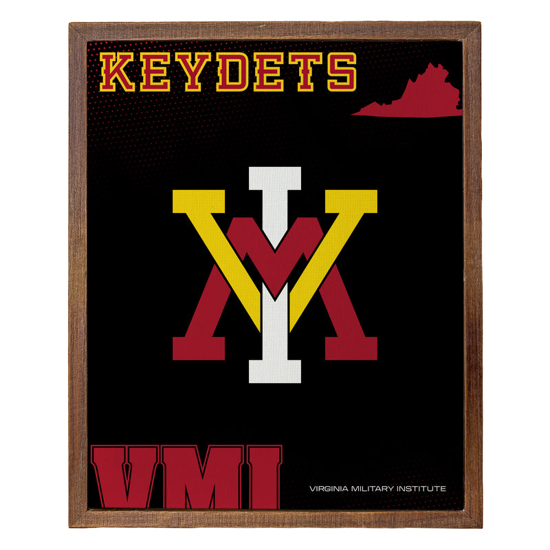 VMI Keydets Officially Licensed 8" x 10"-Inches Canvas Frame