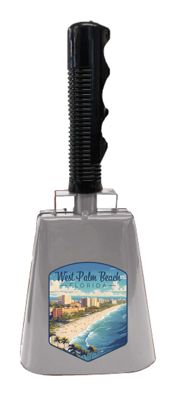 West Palm Beach Florida Design A Souvenir Destination Cowbell