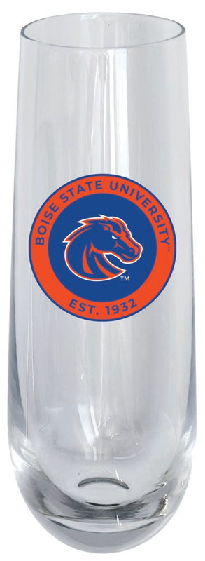 Boise State Broncos 10oz Stemless Flute Officially Licensed Collegiate Product Single
