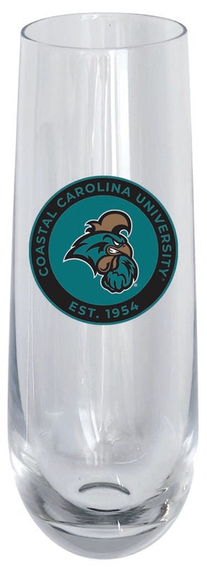 Coastal Carolina University 10oz Stemless Flute Officially Licensed Collegiate Product Single