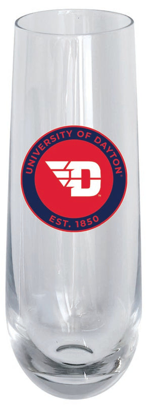 Dayton Flyers 10oz Stemless Flute Officially Licensed Collegiate Product Single