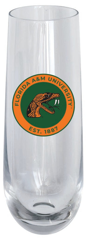 Florida A&M Rattlers 10oz Stemless Flute Officially Licensed Collegiate Product Single