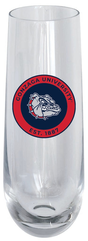 Gonzaga Bulldogs 10oz Stemless Flute Officially Licensed Collegiate Product Single