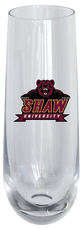 Shaw University Bears 10oz Stemless Flute Officially Licensed Collegiate Product Single