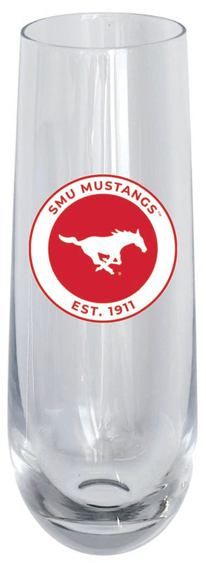 Southern Methodist University 10oz Stemless Flute Officially Licensed Collegiate Product Single