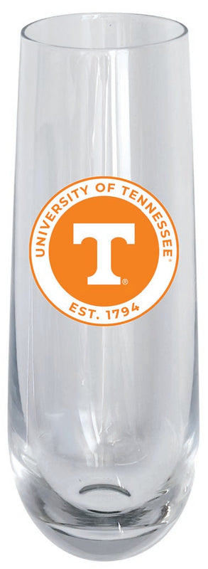 Tennessee Knoxville Volunteers 10oz Stemless Flute Officially Licensed Collegiate Product Single