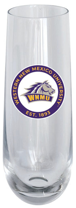 Western New Mexico University 10oz Stemless Flute Officially Licensed Collegiate Product Single
