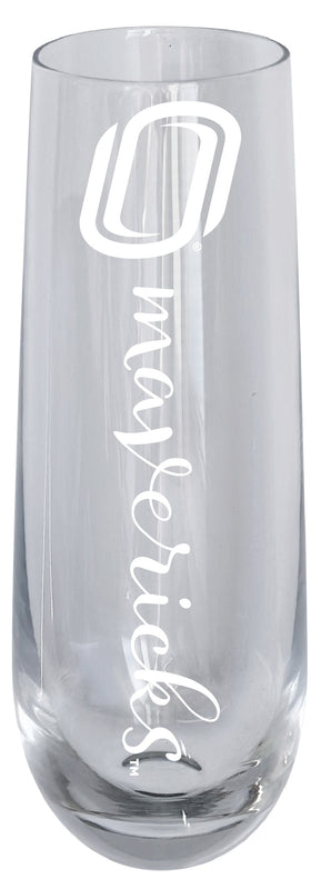 Nebraska at Omaha 10oz Engraved Champagne Flute Officially Licensed Collegiate Product 4-Pack