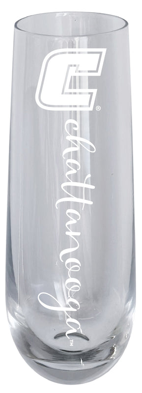 University of Tennessee at Chattanooga 10oz Engraved Champagne Flute Officially Licensed Collegiate Product Single