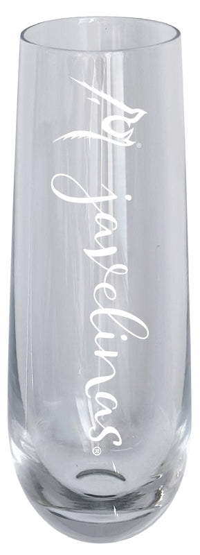 Texas A&M Kingsville Javelinas 10oz Engraved Champagne Flute Officially Licensed Collegiate Product Single