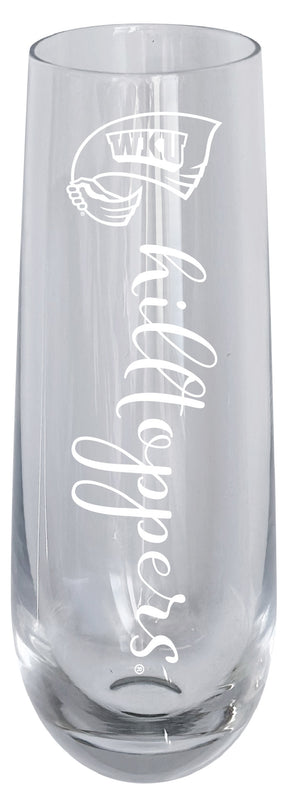 Western Kentucky Hilltoppers 10oz Engraved Champagne Flute Officially Licensed Collegiate Product Single