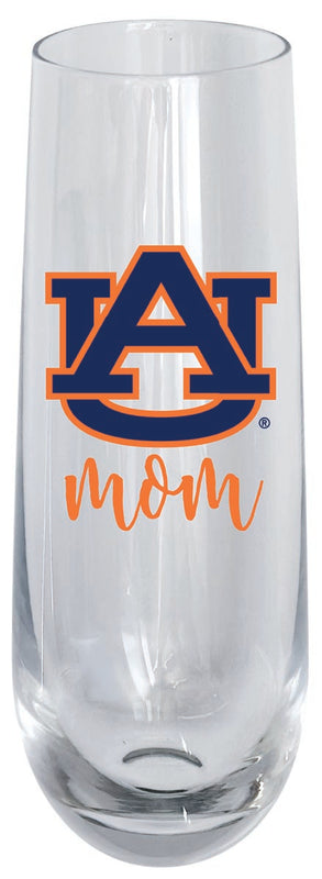 Auburn Tigers 10oz Stemless Flute Mom Design Officially Licensed Single