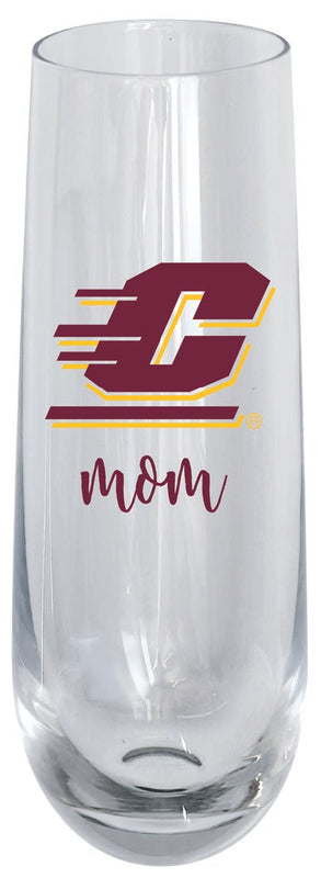 Central Michigan University 10oz Stemless Flute Mom Design Officially Licensed Single