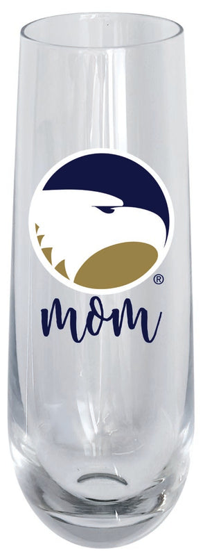 Georgia Southern Eagles 10oz Stemless Flute Mom Design Officially Licensed 2-Pack