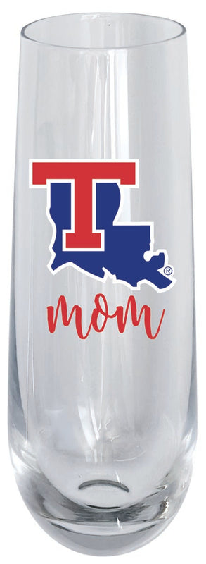 Louisiana Tech Bulldogs 10oz Stemless Flute Mom Design Officially Licensed Single