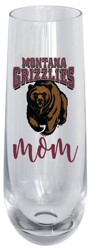 Montana University 10oz Stemless Flute Mom Design Officially Licensed Single