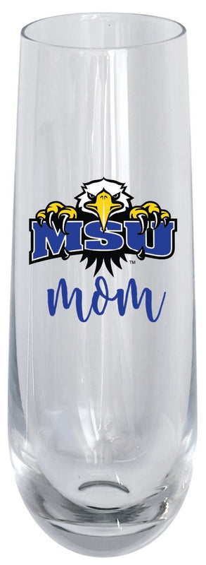 Morehead State University 10oz Stemless Flute Mom Design Officially Licensed 4-Pack