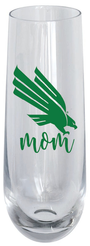 North Texas 10oz Stemless Flute Mom Design Officially Licensed Single
