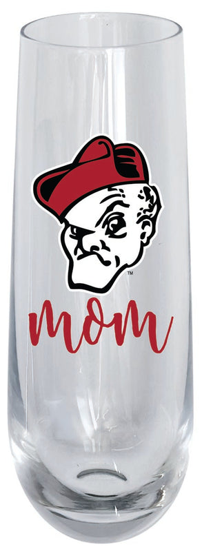 Ohio Wesleyan University 10oz Stemless Flute Mom Design Officially Licensed Single