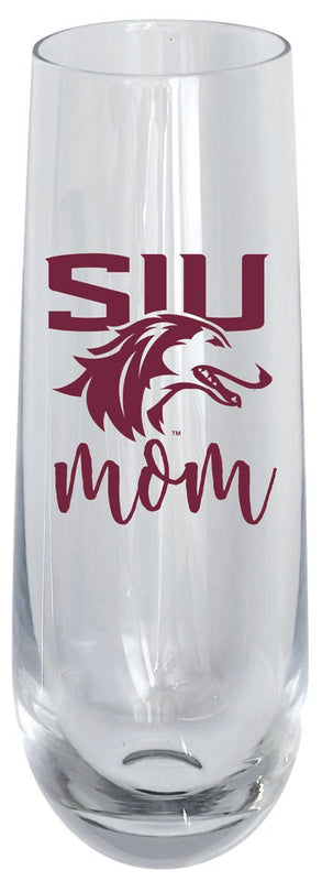 Southern Illinois Salukis 10oz Stemless Flute Mom Design Officially Licensed Single