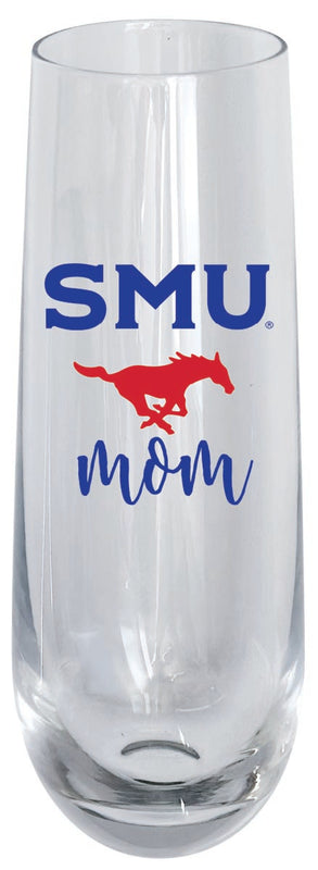 Southern Methodist University 10oz Stemless Flute Mom Design Officially Licensed Single