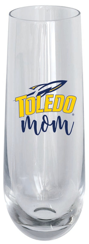 Toledo Rockets 10oz Stemless Flute Mom Design Officially Licensed Single
