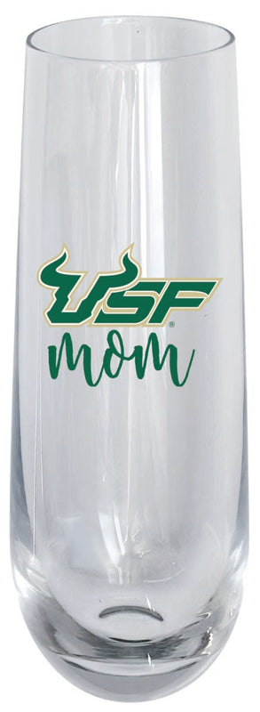 South Florida Bulls 10oz Stemless Flute Mom Design Officially Licensed Single
