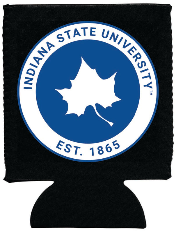 Indiana State University Neoprene Can Hugger Black Officially Licensed Collegiate Product Single