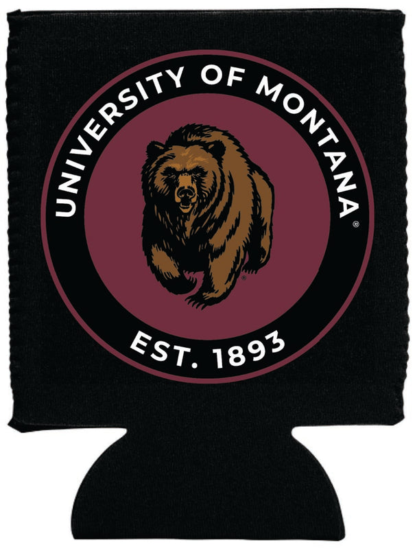 Montana University Neoprene Can Hugger Black Officially Licensed Collegiate Product Single