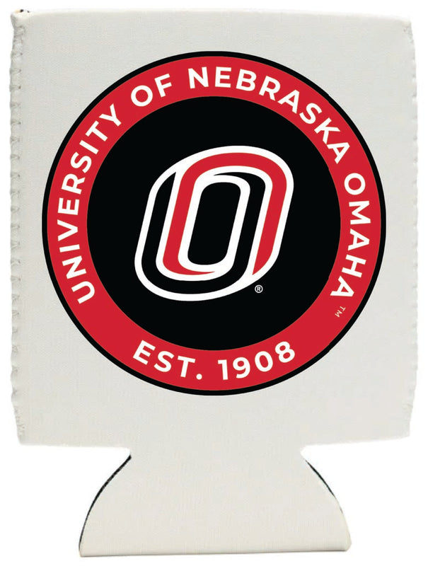 Nebraska at Omaha Neoprene Can Hugger White Officially Licensed Collegiate Product Single