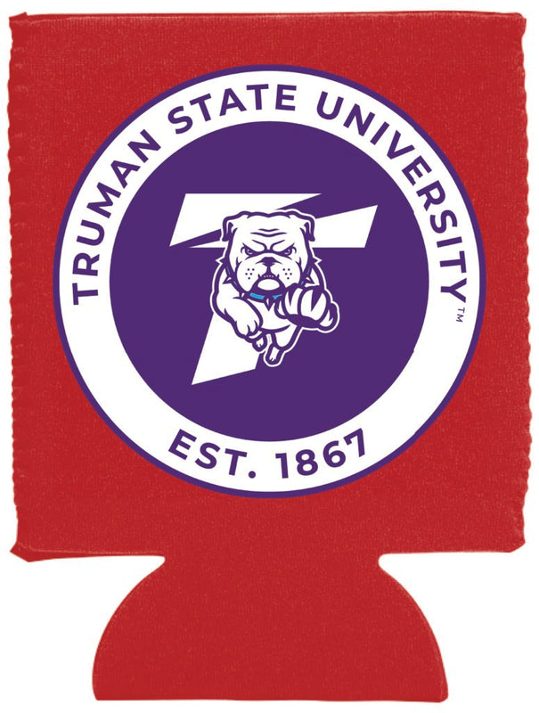 Truman State University Neoprene Can Hugger Red Officially Licensed Collegiate Product 2-Pack