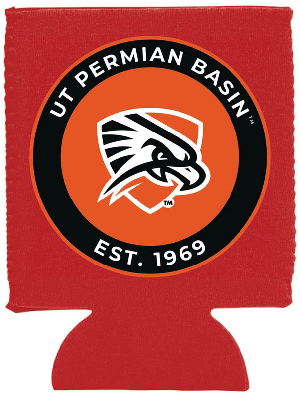 University of Texas of the Permian Basin Neoprene Can Hugger Black Officially Licensed Collegiate Product Single