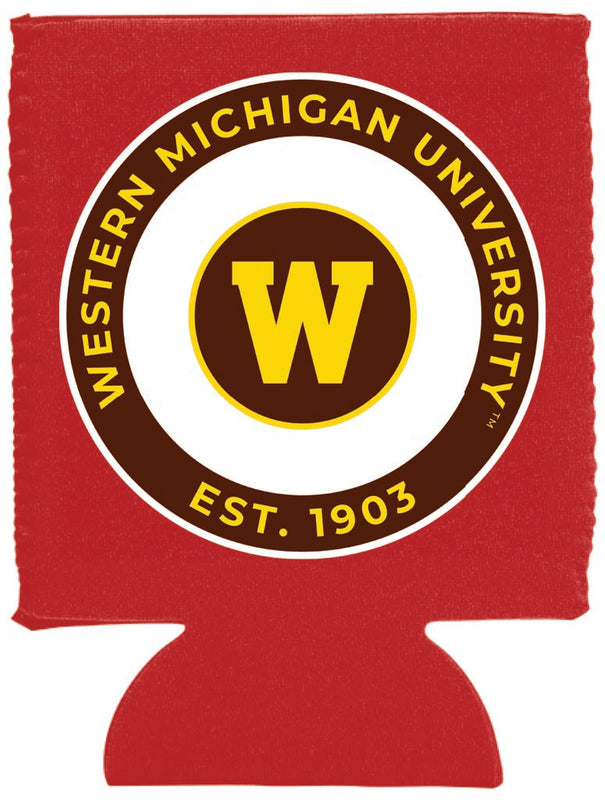 Western Michigan University Neoprene Can Hugger White Officially Licensed Collegiate Product Single