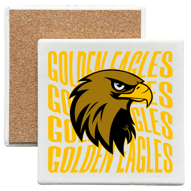 California State University Los Angeles Officially Licensed 4x4-Inch Ceramic Coaster – Logo or Medley Design Logo