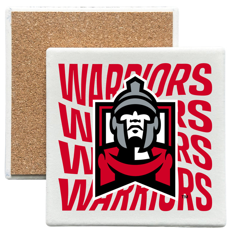East Stroudsburg University Officially Licensed 4x4-Inch Ceramic Coaster – Logo or Medley Design Logo