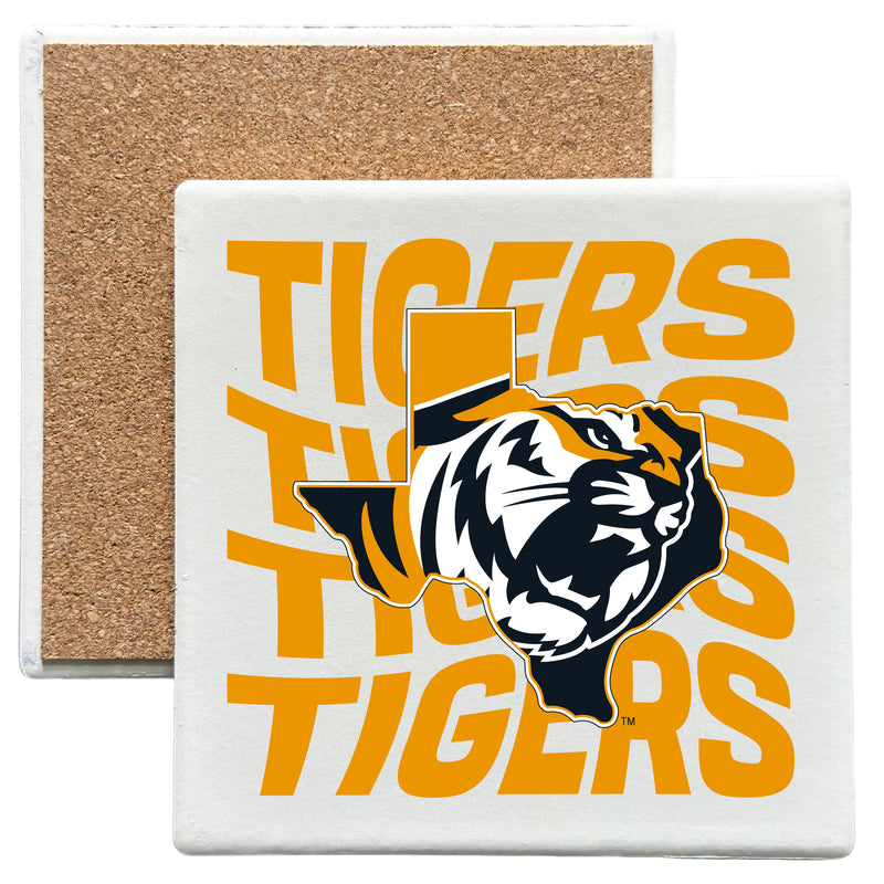 East Texas Baptist University Officially Licensed 4x4-Inch Ceramic Coaster – Logo or Medley Design Logo