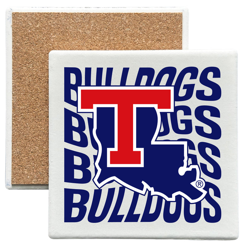 Louisiana Tech Bulldogs Officially Licensed 4x4-Inch Ceramic Coaster – Logo or Medley Design Logo