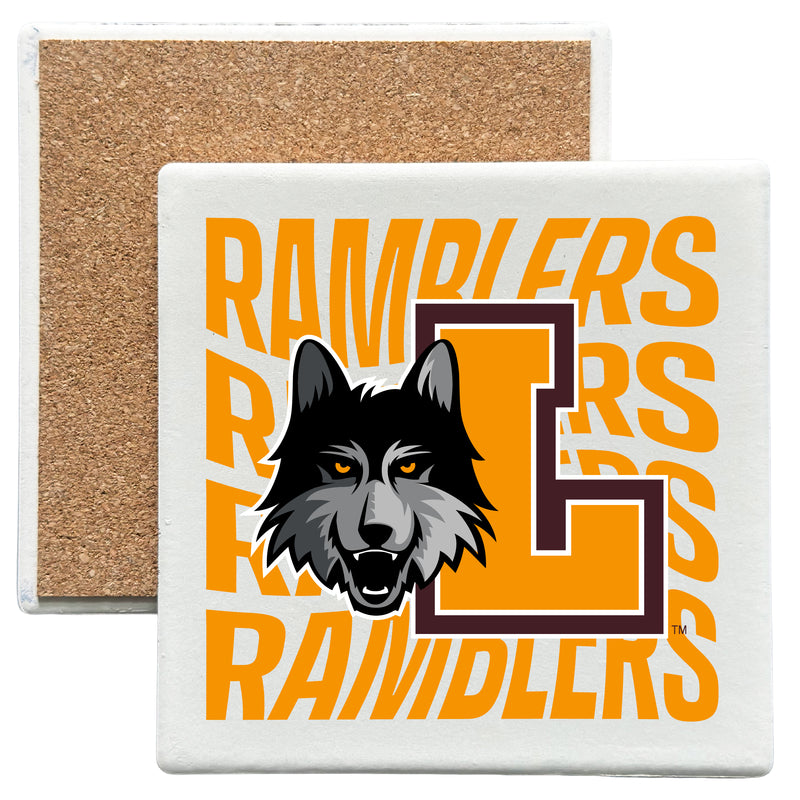 Loyola University Ramblers Officially Licensed 4x4-Inch Ceramic Coaster – Logo or Medley Design Logo