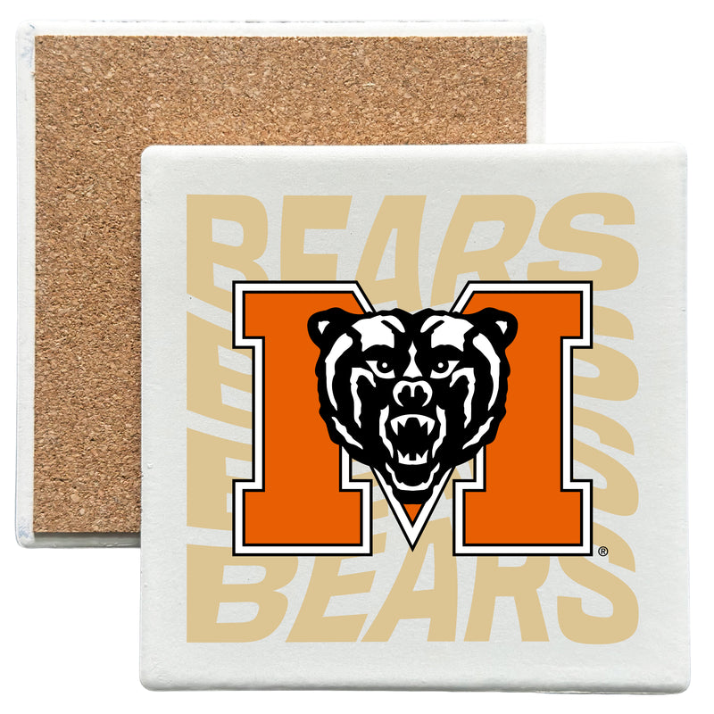 Mercer University Officially Licensed 4x4-Inch Ceramic Coaster – Logo or Medley Design Logo
