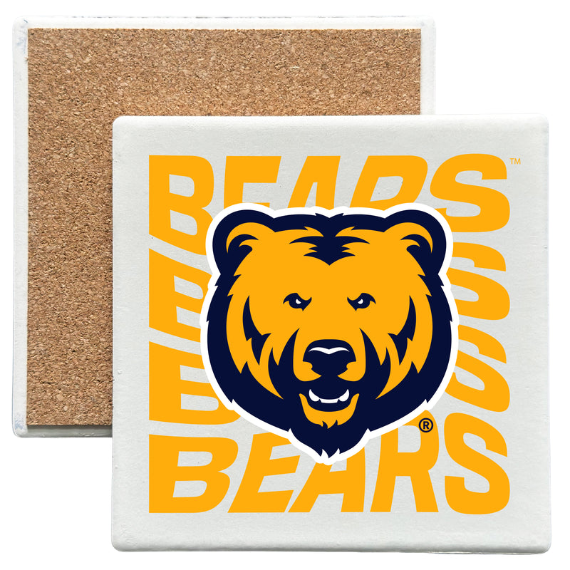 Northern Colorado Bears Officially Licensed 4x4-Inch Ceramic Coaster – Logo or Medley Design Logo